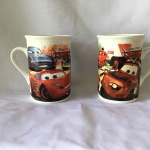 Coffee mugs. Lot of 2. Disney Pixar and Child helmet